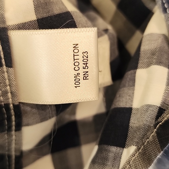 Banana republic xl 17-17 1/2 button down long sleeve shirt - Picture 8 of 8